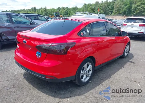 2013 Ford Focus Se z USA, uszkodzony, nr VIN 1FADP3F28DL293907